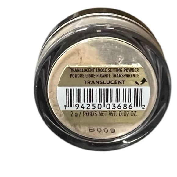 Laura Mercier mini translucent loose setting powder 0.17oz Translucent, New - Picture 2 of 2